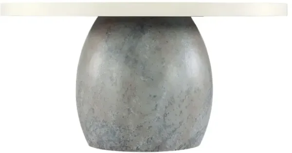 Serenity Laguna 60" Round Dining Table - Ivory/Grey - Hooker Furniture