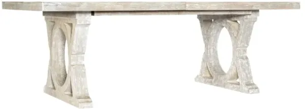 Serenity Topsail Rectangle Extension Dining Table - Whitewash - Hooker Furniture