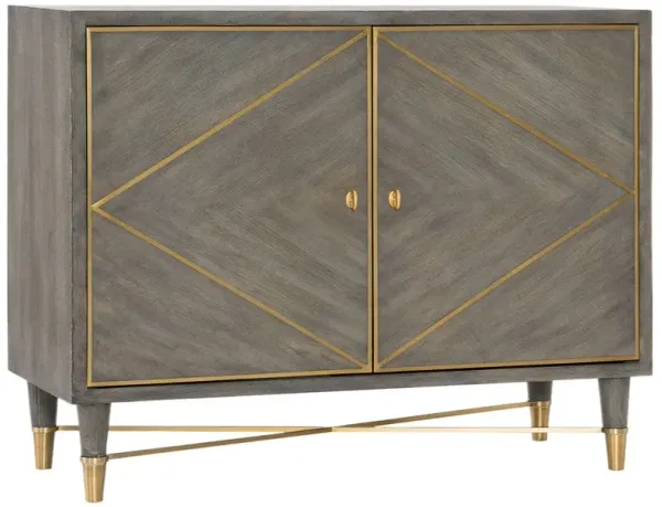 Melange Breck Chest, Gray