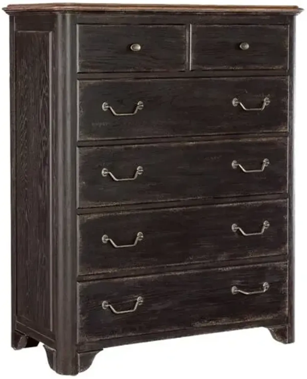 Americana 6-Drawer Chest - Hooker Furniture - Black