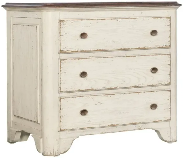 Americana 3-Drawer Nightstand