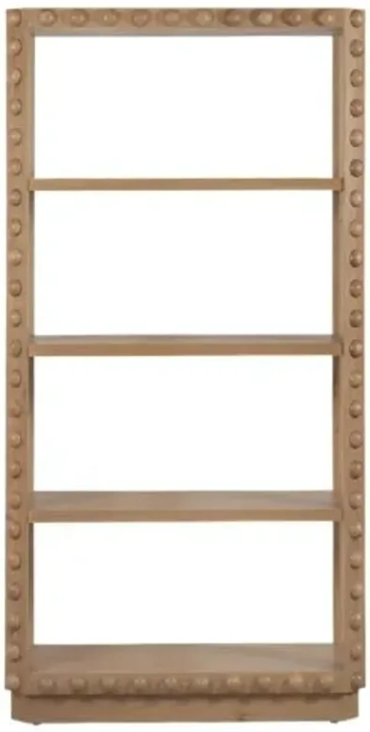 Commerce and Market Margo Oak Etagere - Natural - Hooker Furniture - Brown