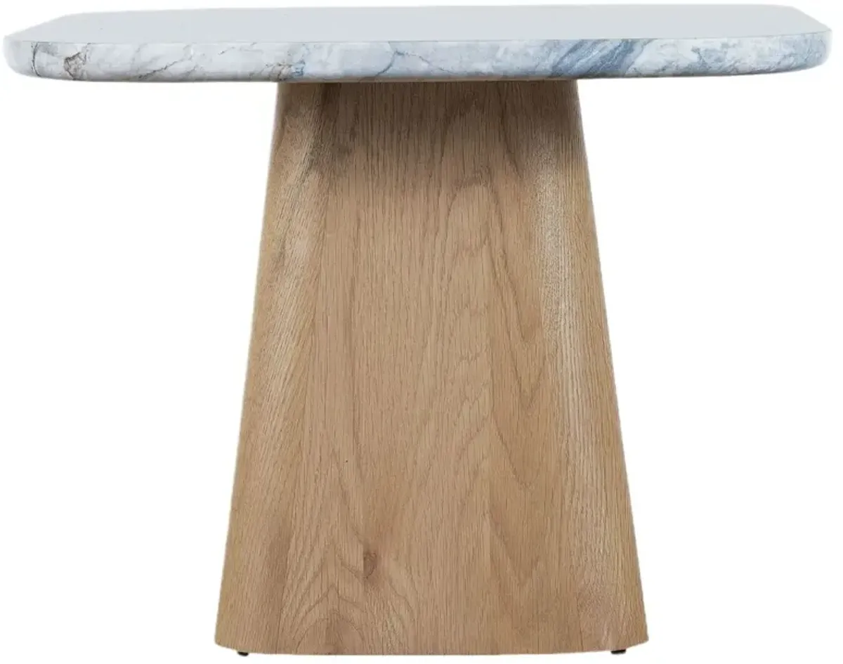 Commerce and Market Hudson Low Nesting Table, Natural/Gray