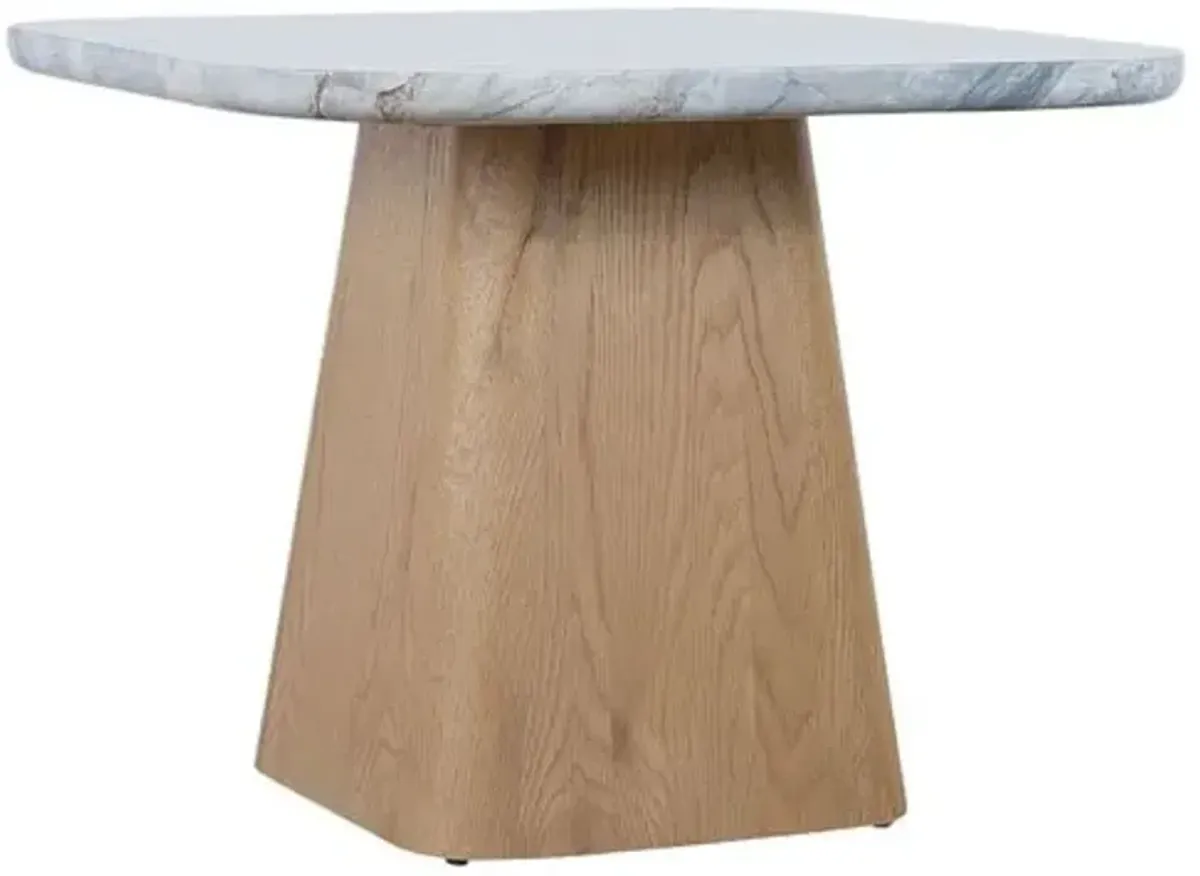 Commerce and Market Hudson Low Nesting Table - Natural/Gray - Hooker Furniture - Brown