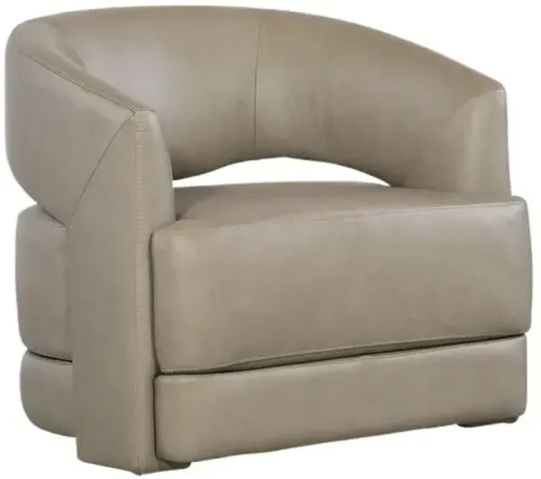 Keys Leather Swivel Chair - Hooker Furniture