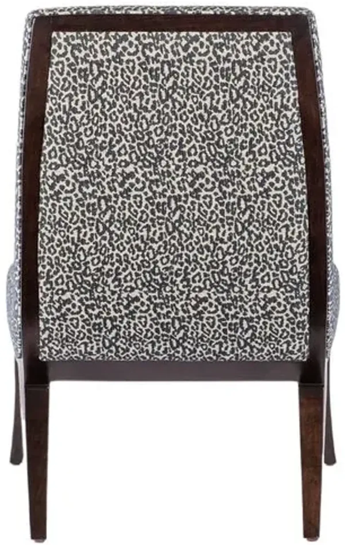 Bella Upholstered Slipper Chair - Hooker Furniture - Black