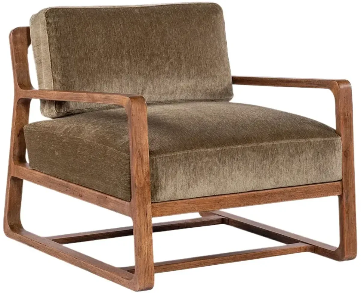 Moraine Velvet Accent Chair