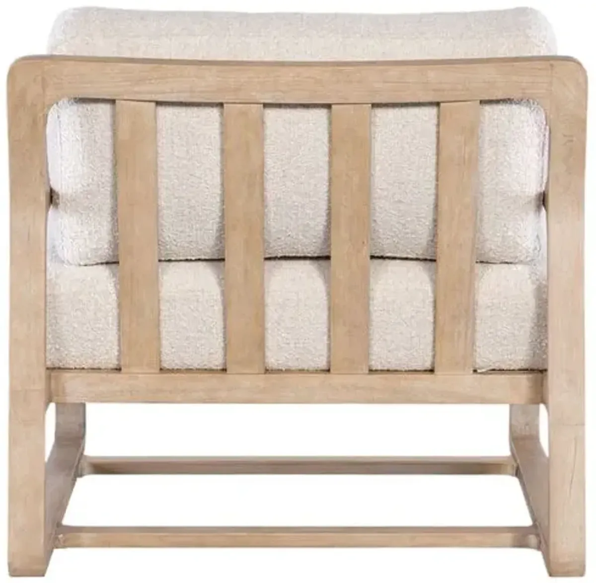 Moraine Boucle Accent Chair - Beige - Hooker Furniture, Comfortable, Durable
