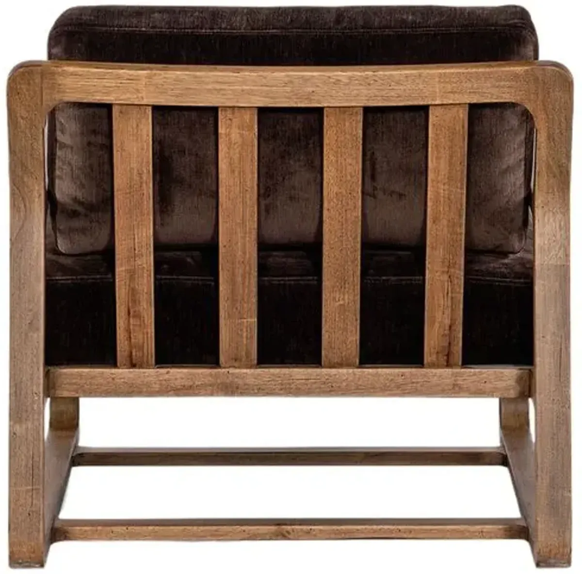 Moraine Velvet Accent Chair - Hooker Furniture - Brown, Comfortable, Durable
