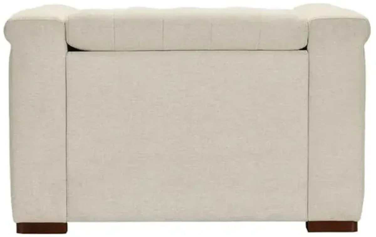 Savion Deux Leather Power Recliner - Hooker Furniture - Beige