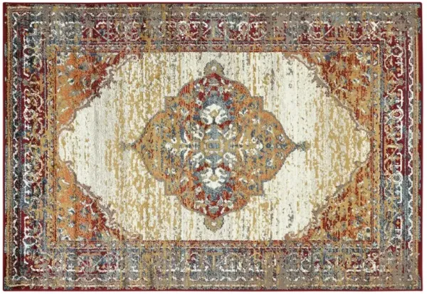 Rolland Medallion Rug, Beige