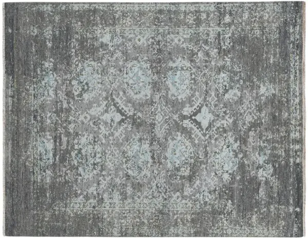 Kerri Hand-Knotted Wool Rug, Silver