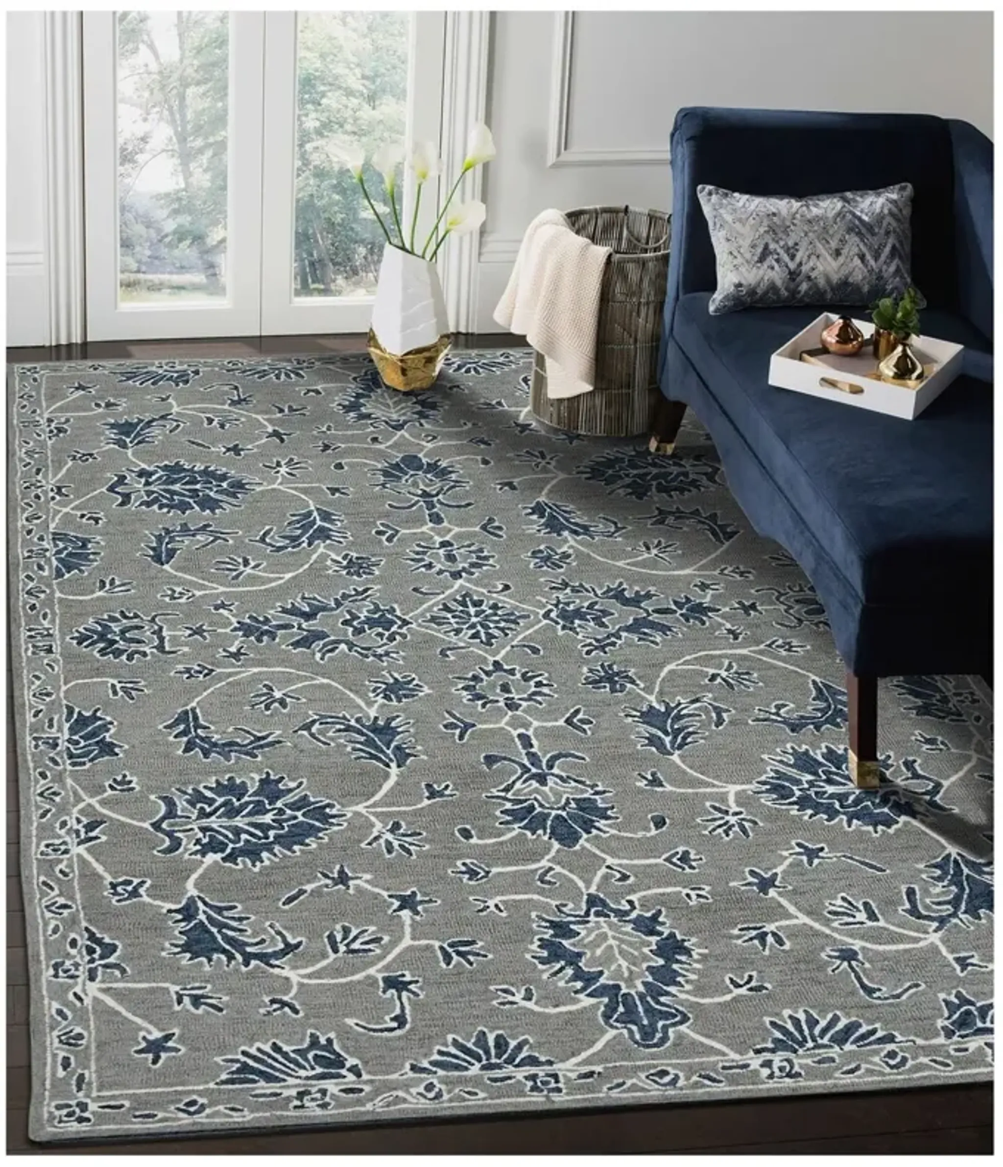 Harper Hand Hooked Rug One Kings Lane | Furniture.com