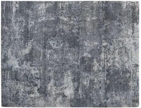 Carter Hand-Knotted Wool Rug, Charcoal