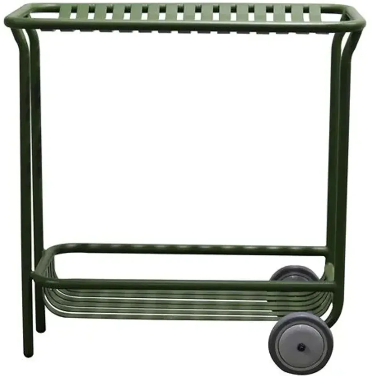Arboria 32" Outdoor Bar Cart - Green
