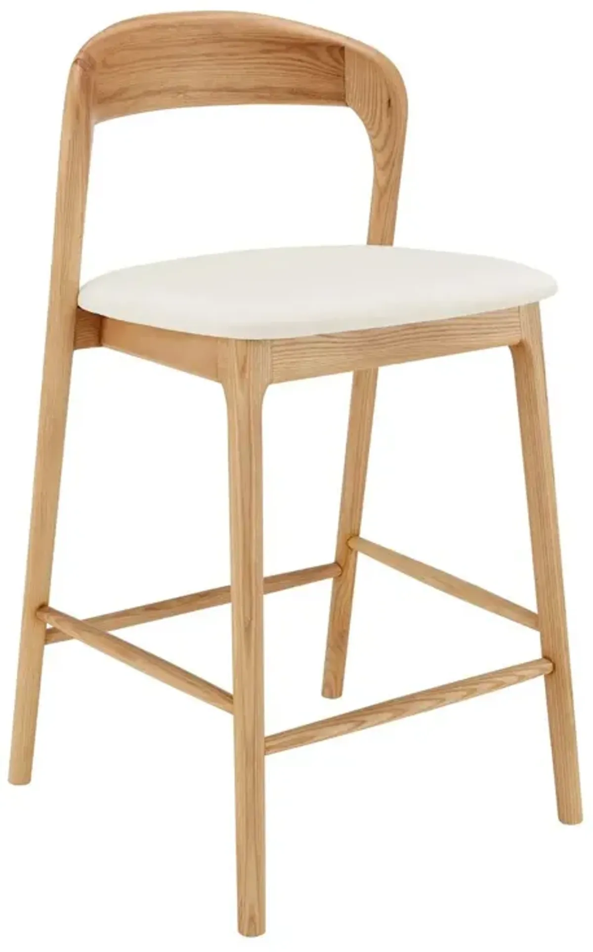 Bentwood Linen Counter Stool