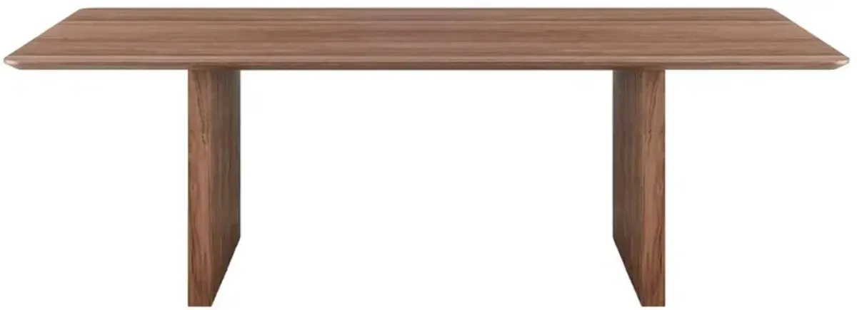 Duke 95" Rectanglular Dining Table, Walnut