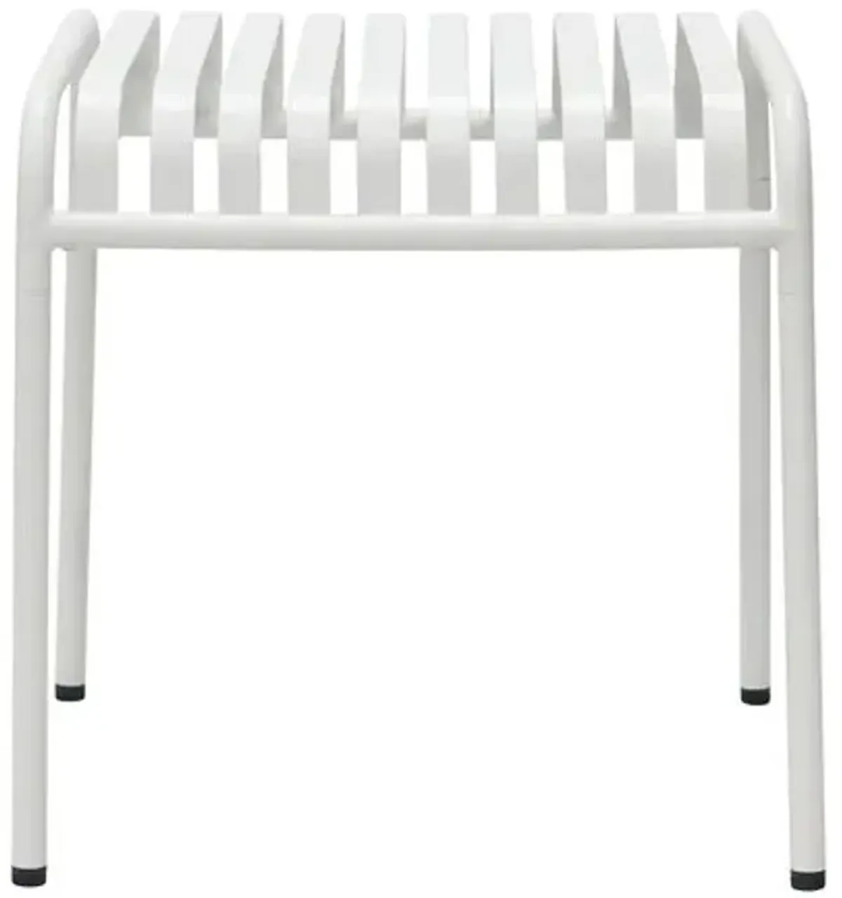 Arboria 22" Outdoor Side Table - White