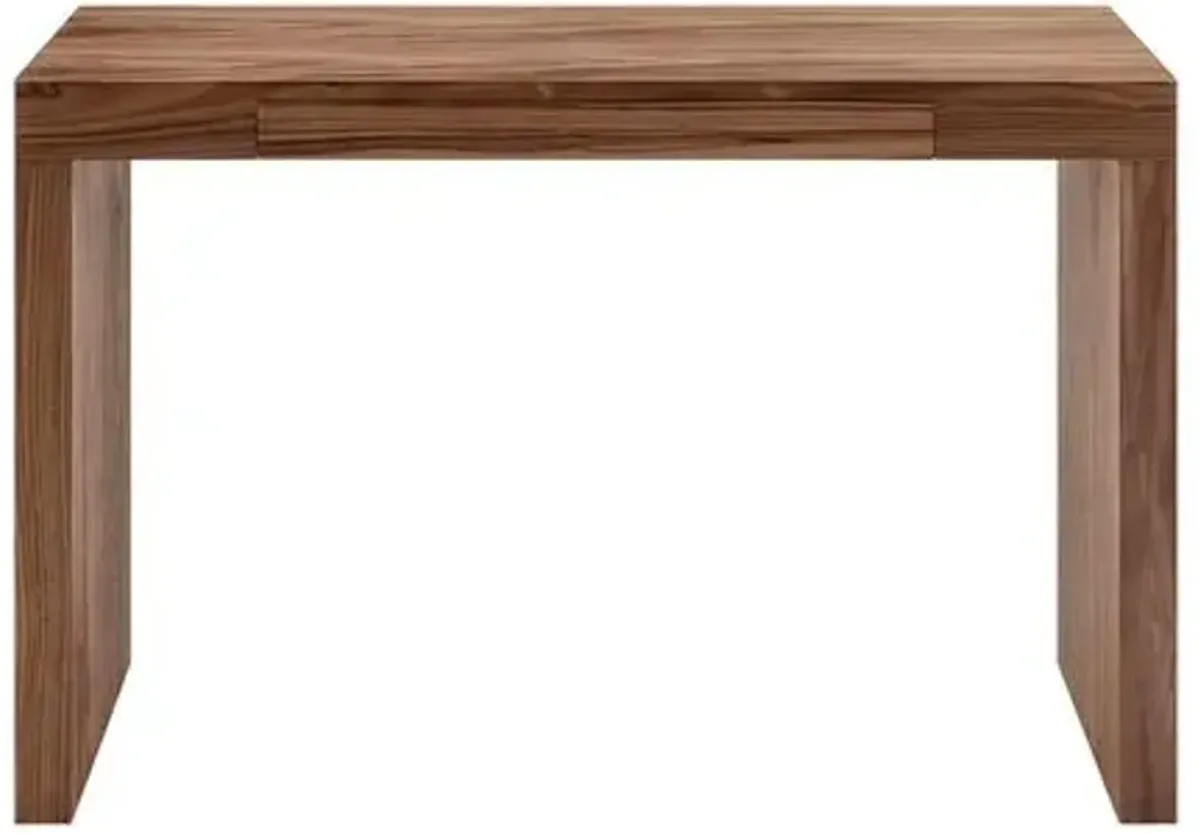 Duke 1-Drawer Console Table/Desk - Brown