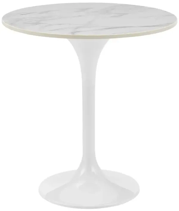 Marbelle 20" Round Tulip Side Table
