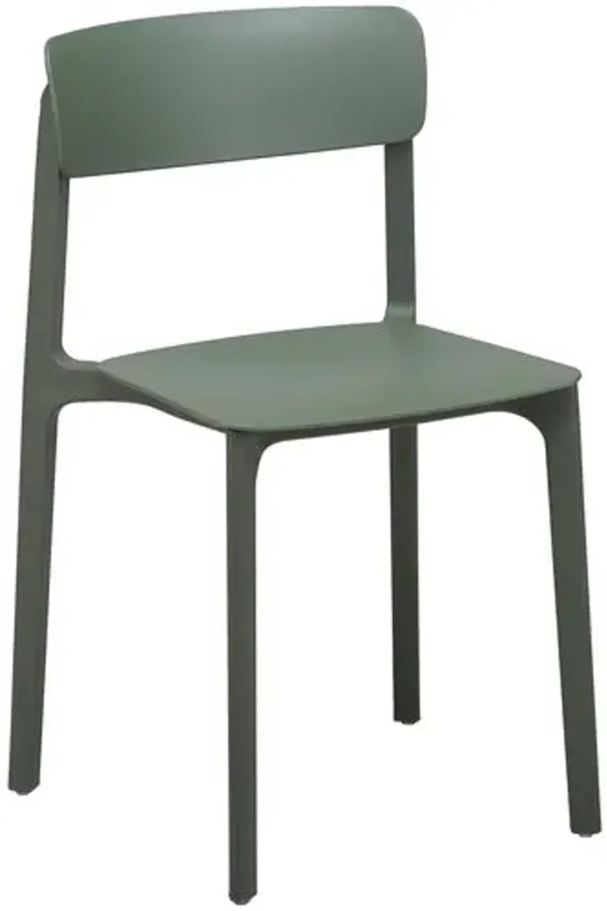 Set of 2 Perri Indoor/Outdoor Side Chairs - Green