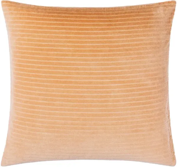 Edric Cotton Velvet Stripes Accent Pillow