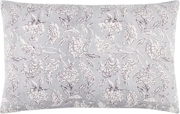 Serynna Floral Accent 14"x22"Lumbar Pillow