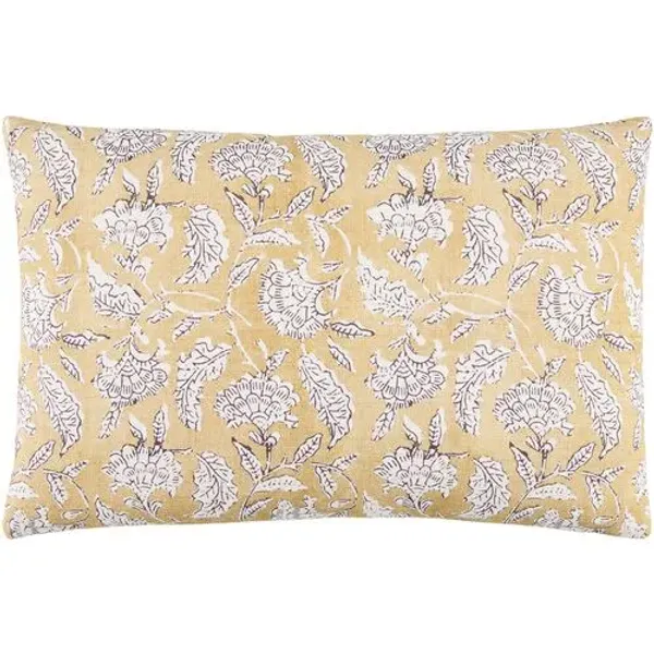 Serynna Floral Accent 14"x22"Lumbar Pillow
