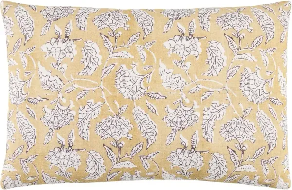 Serynna Floral Accent 14"x22"Lumbar Pillow
