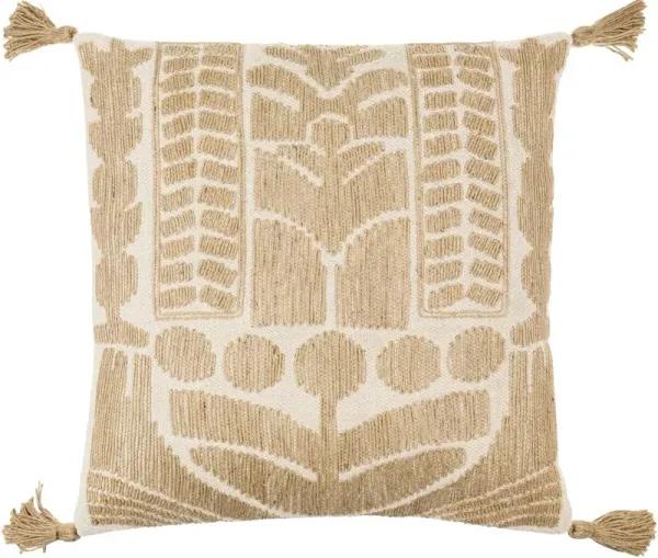 Elarian Patterned Accent Pillow w/Tassels