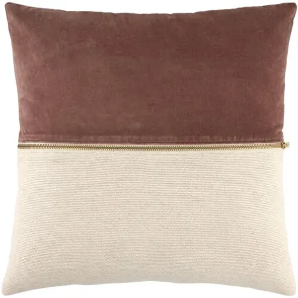 Waylon Cotton Zipper Accent Pillow