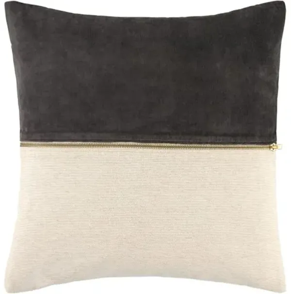 Waylon Cotton Zipper Accent Pillow