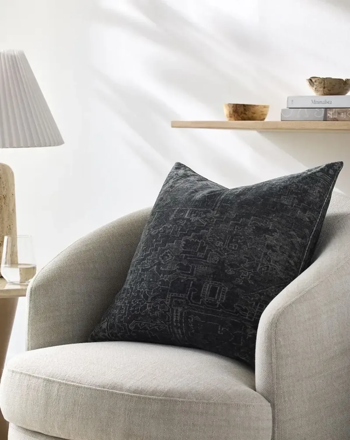 Olander Patterned Accent Pillow