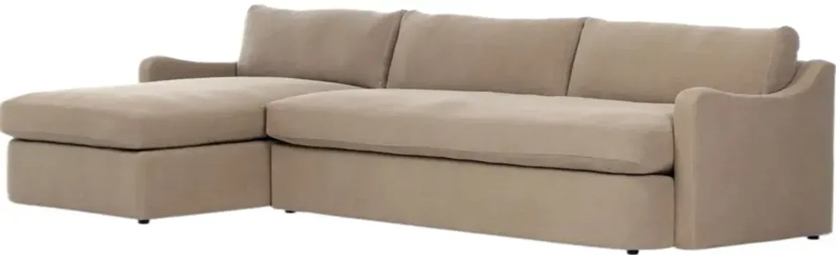 Aurelia 2-Piece Linen Sectional