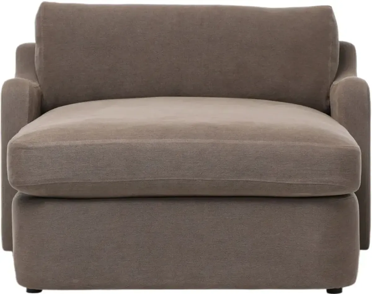 Aurelia Linen Chaise Lounge