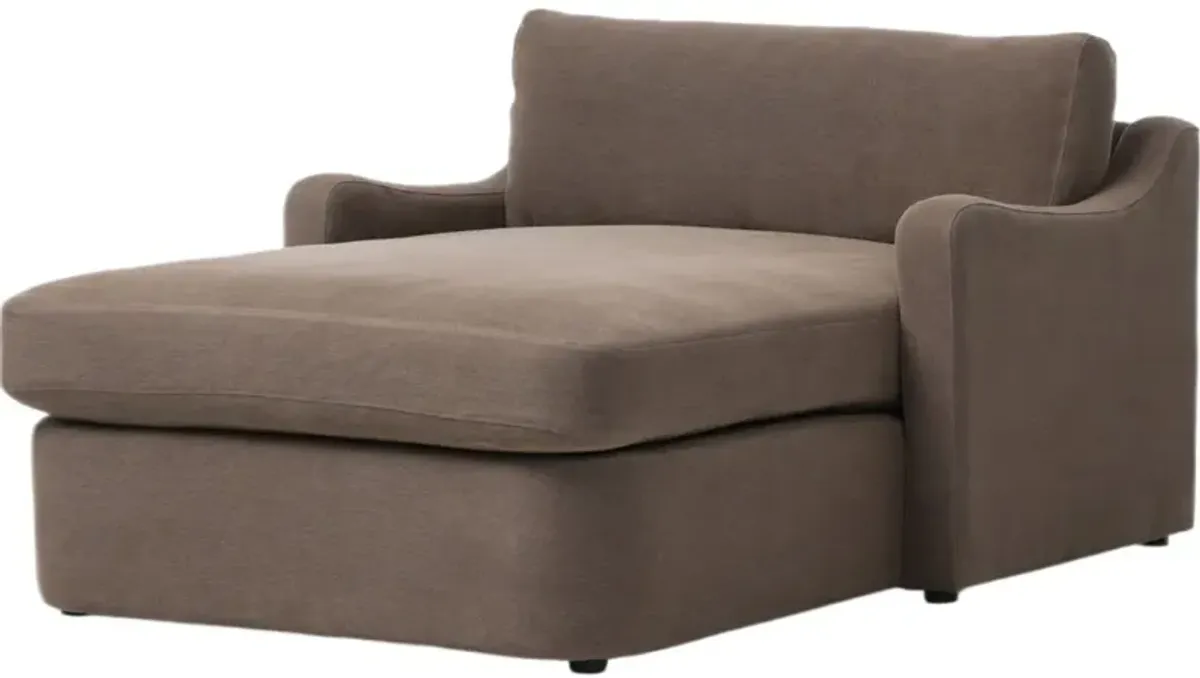 Aurelia Linen Chaise Lounge