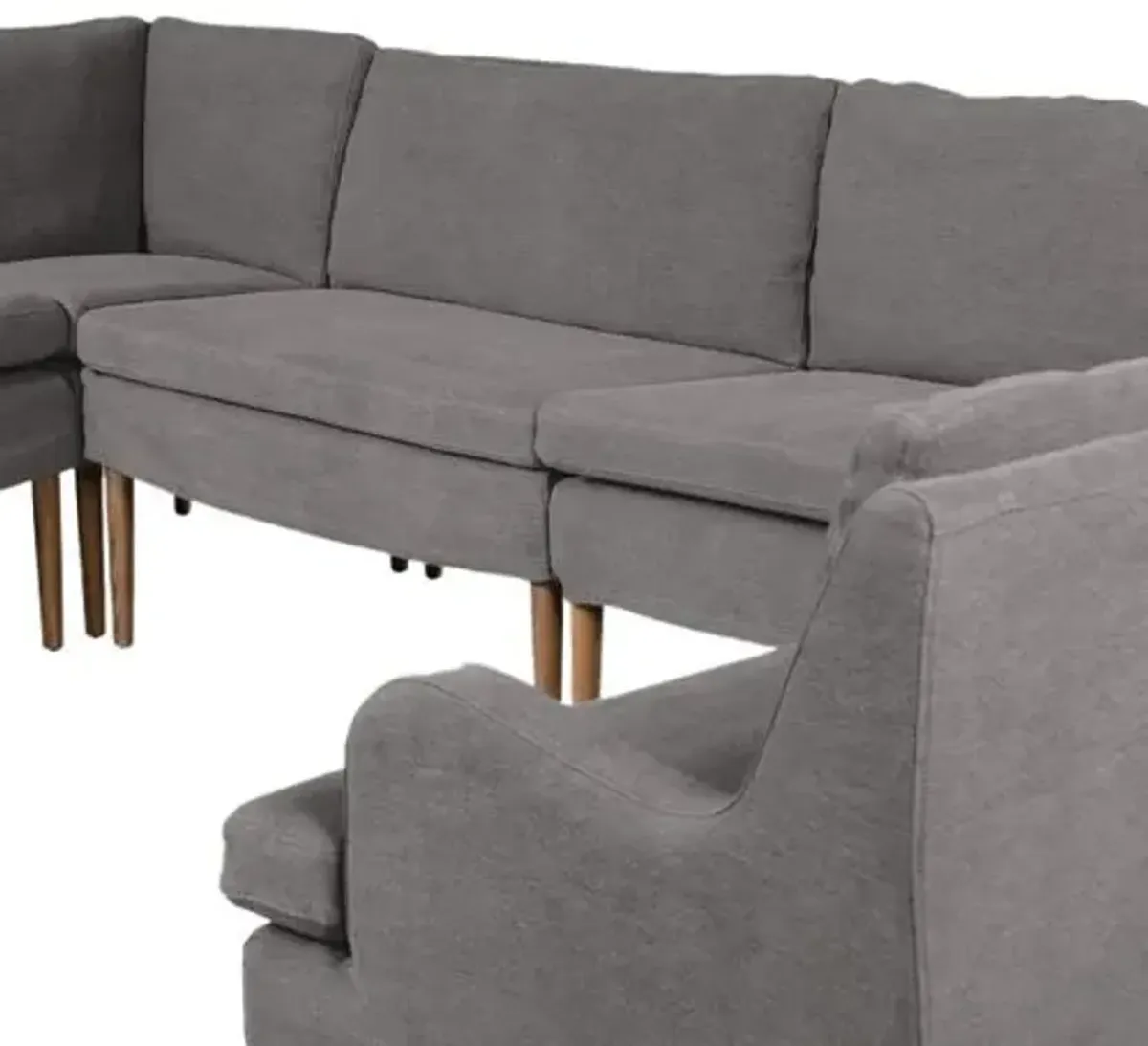 Aurelia Dining Banquette U-Shape - Amber Lewis x Four Hands - Blue