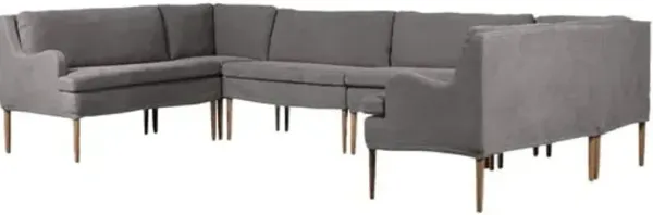 Aurelia Dining Banquette U-Shape - Amber Lewis x Four Hands - Blue