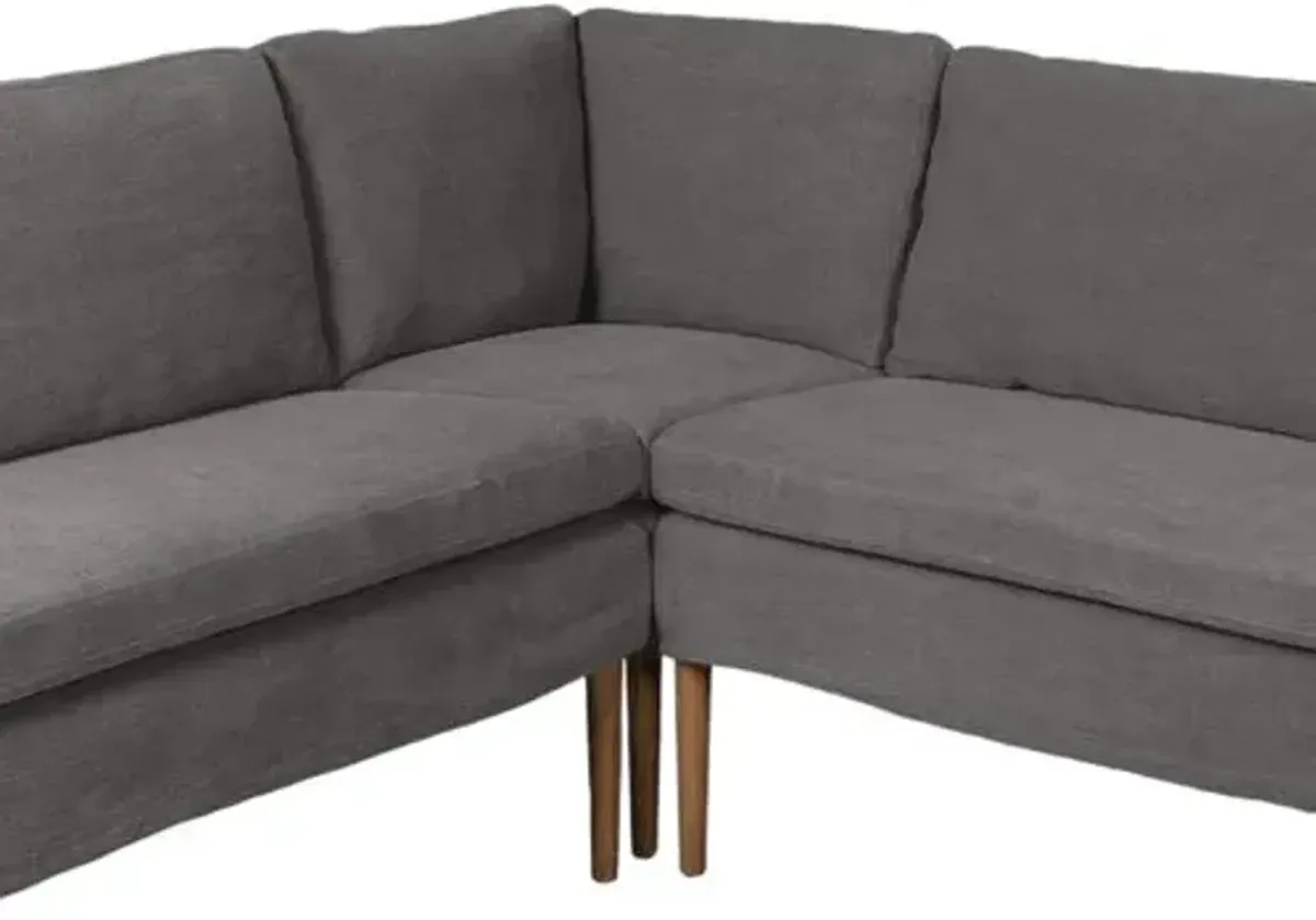 Aurelia Dining Banquette U-Shape - Amber Lewis x Four Hands - Blue