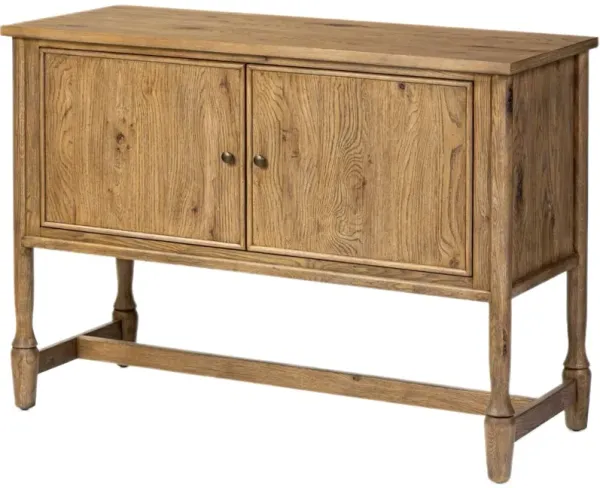 Bari 46" Oak 2-Door Sideboard - Amber Lewis x Four Hands - Brown