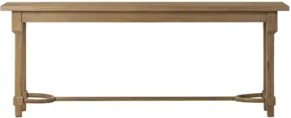 Edison Oak Console Table, Natural