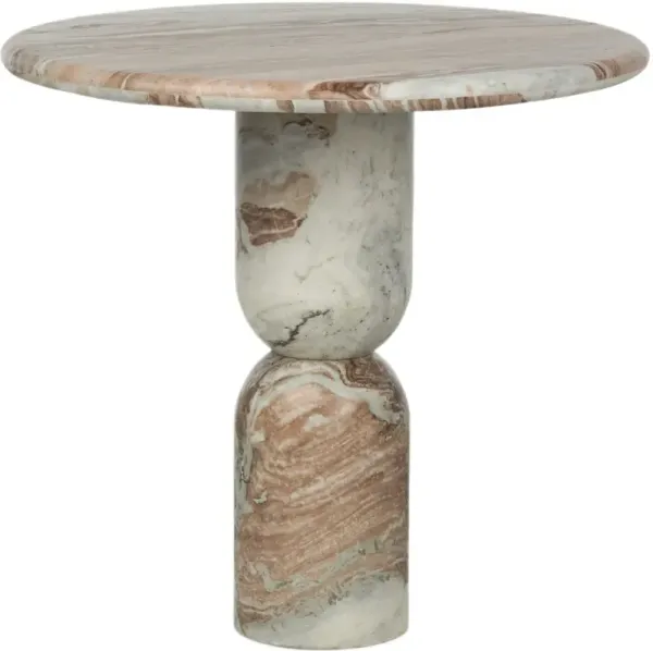 Figueroa Round Marble Dining Table