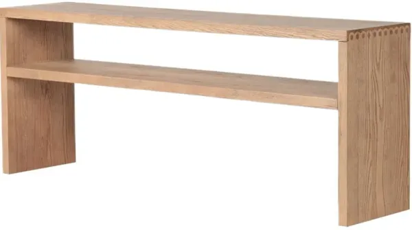 Hathaway Console Table, Toasted Ash