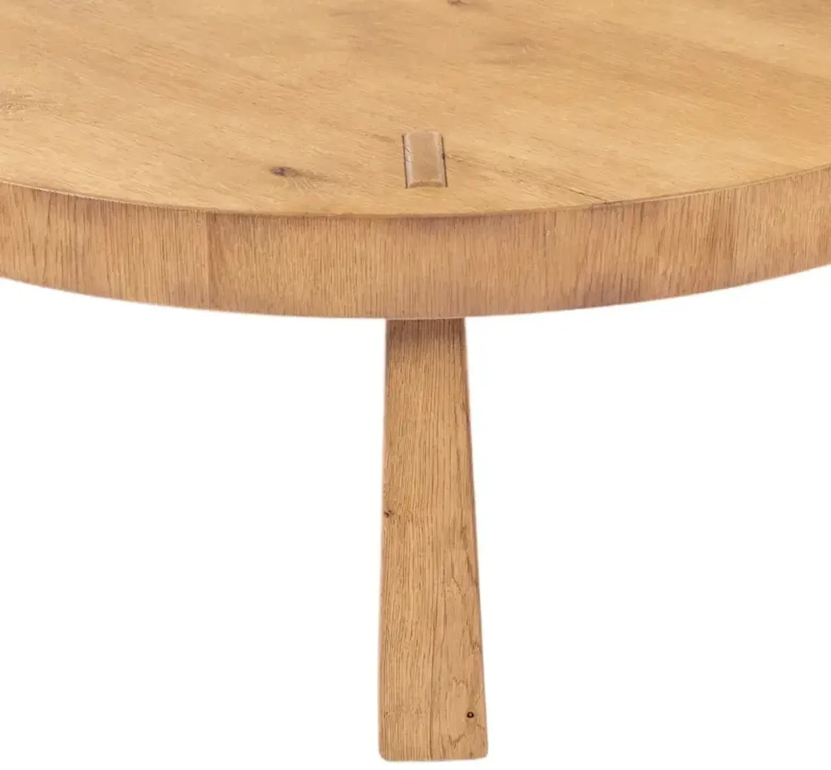 Sadira Round Oak Coffee Table
