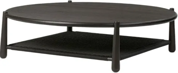Salvador Round Oak Coffee Table
