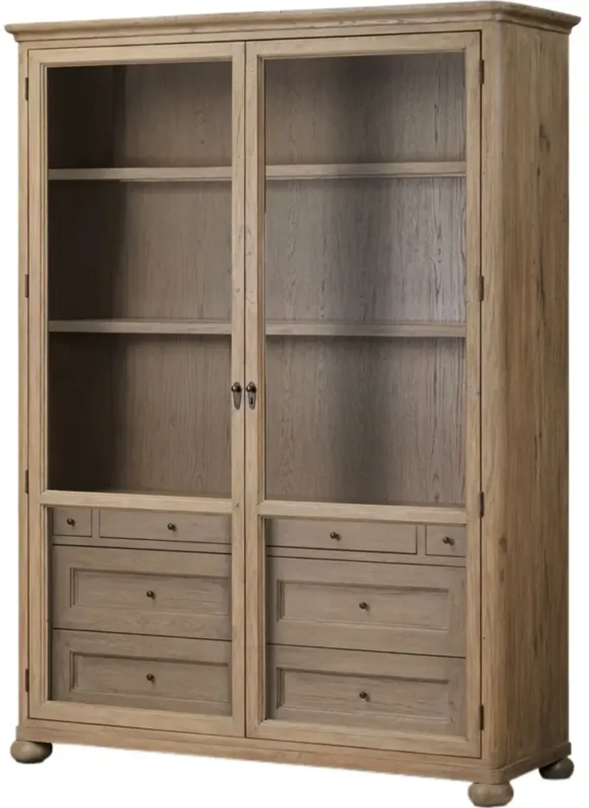 Sussex Oak Tall Cabinet