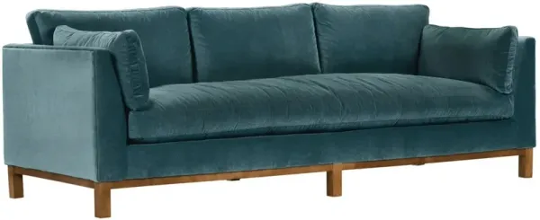 Apollo Velvet Bench-Seat Sofa