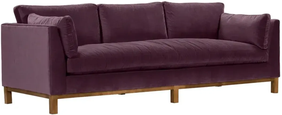 Apollo Velvet Bench-Seat Sofa