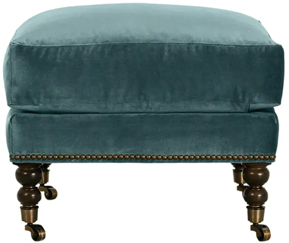 Margot Velvet Ottoman
