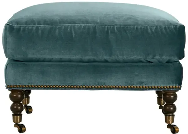 Margot Velvet Ottoman